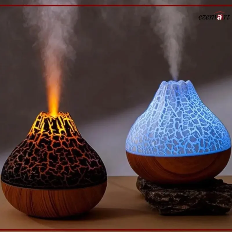 AuraMist USB Volcano Essential Oil Diffuser & Humidifier